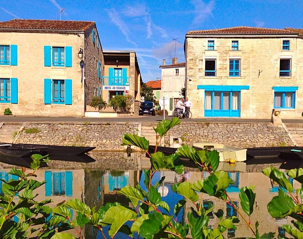 Hotel Au Marais Coulon Exterior foto